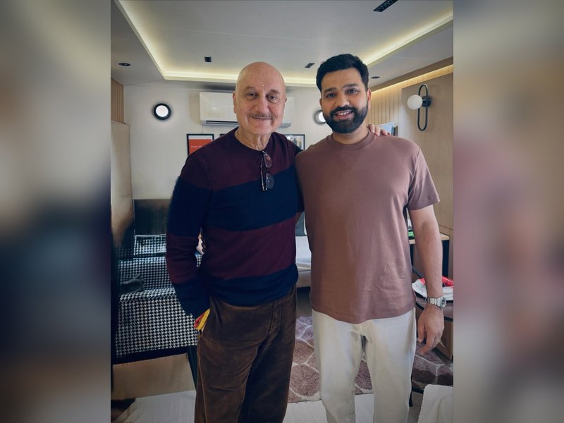 Anupam Kher calls 'cool dude' Rohit Sharma absolutely 'real'