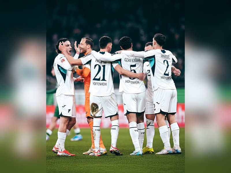 Hoffenheim maintains perfect 2026 start despite red card in Bremen