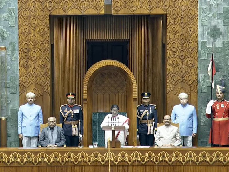 महिला-नेतृत्व वाले विकास पर सरकार का फोकस, ब्लू इकोनॉमी में भारत की बड़ी छलांग : राष्ट्रपति द्रौपदी मुर्मु