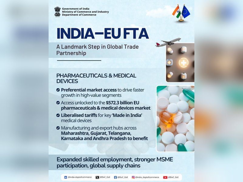 India-EU FTA positive step for Indian medical device sector: Experts
