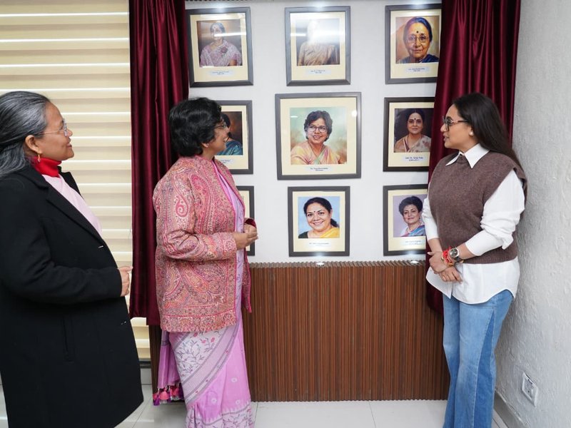 Rani Mukerji says 'Today, women are confidently shaping society' during her address at the NCW 