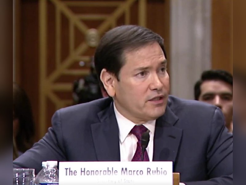 Necessary to prevent economic collapse in Venezuela: Rubio defends US control of oil revenues