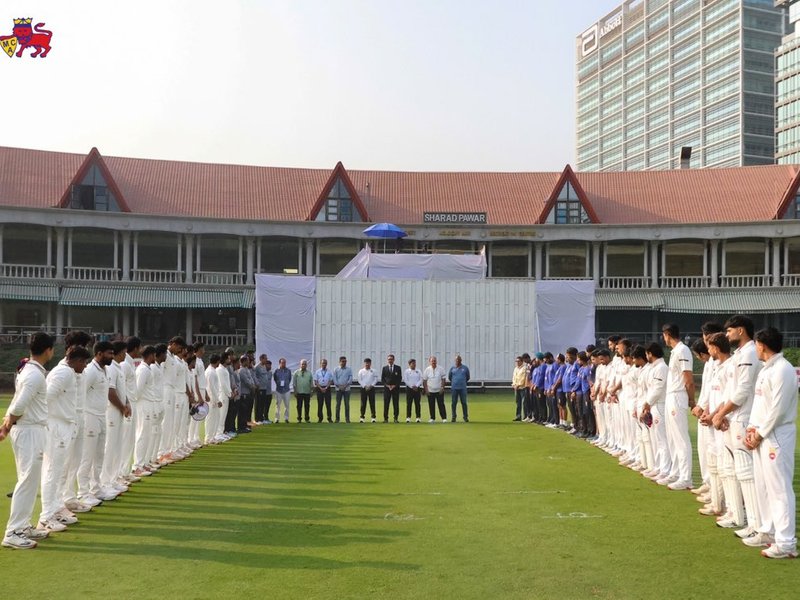 A minute’s silence for IS Bindra, Ajit Pawar observed in Ranji Trophy games in Chandigarh, Mumbai