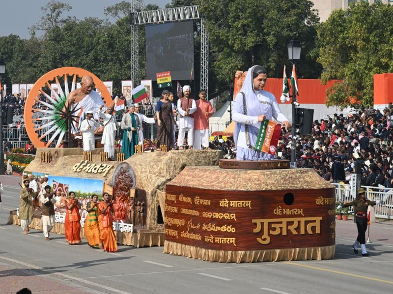 गुजरात की झांकी ने रचा इतिहास, लगातार चौथे वर्ष जीता 'पॉपुलर चॉइस अवॉर्ड'  