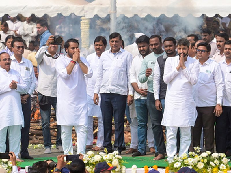 Heartbreaking moment as supporter asks Parth Pawar to convey his love to late Ajit Pawar