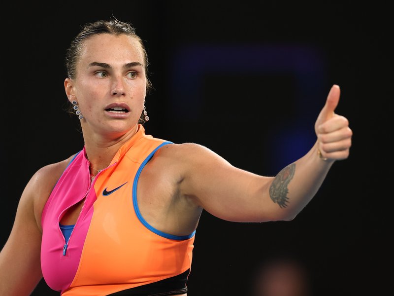 Aryna Sabalenka edges past Svitolina to enter the women's singles final for fourth consecutive year at the Australian Open 2026 at the Melbourne Park in Melbourne on Thursday. Photo credit: AusOPen/X