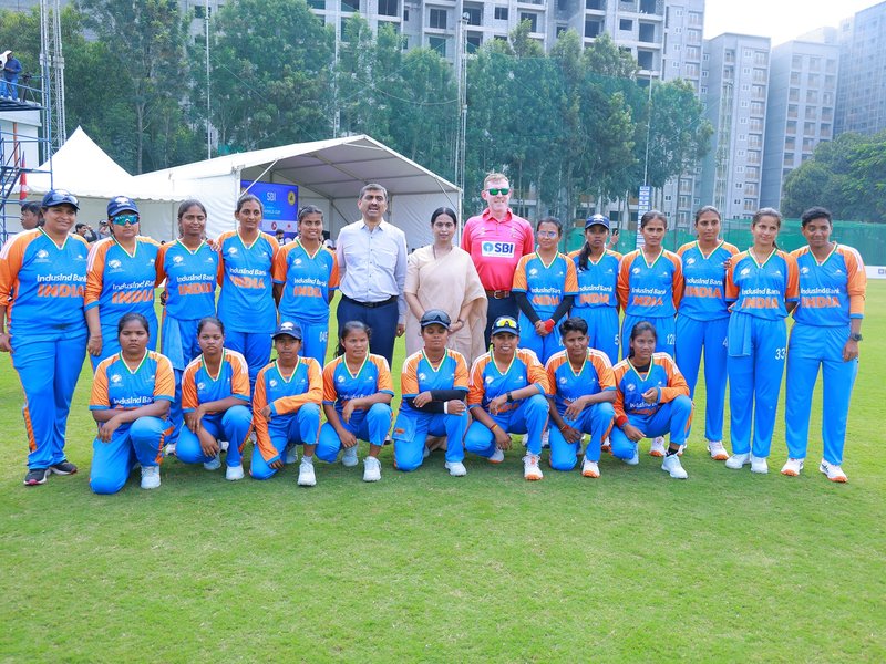 Delhi Chief Minister Rekha Gupta hosts Indian Blind Women’s T20 World Cup champions, calls them ‘a living inspiration of courage’
