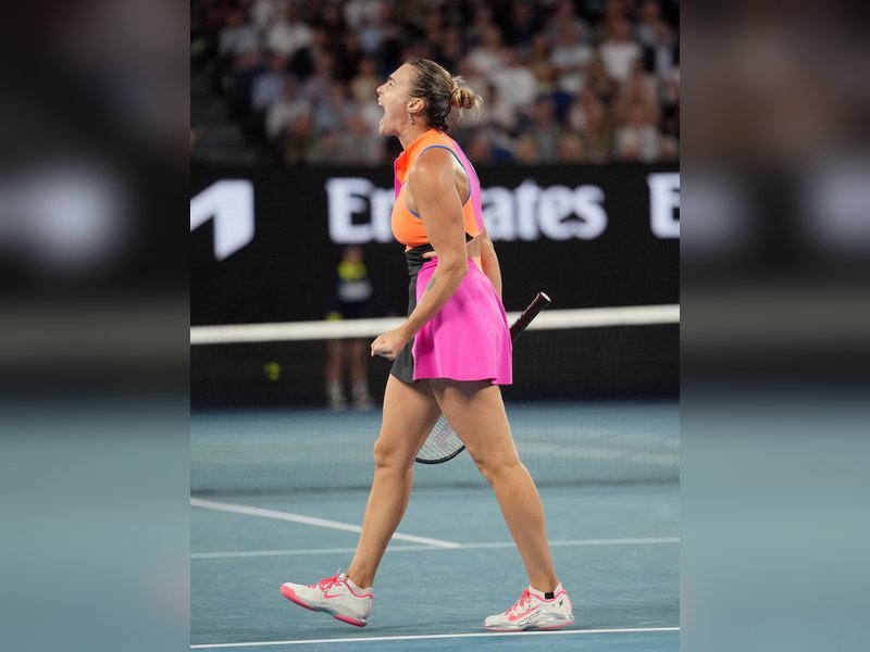 ऑस्ट्रेलियन ओपन: स्वितोलिना को शिकस्त देकर लगातार चौथे फाइनल में सबालेंका