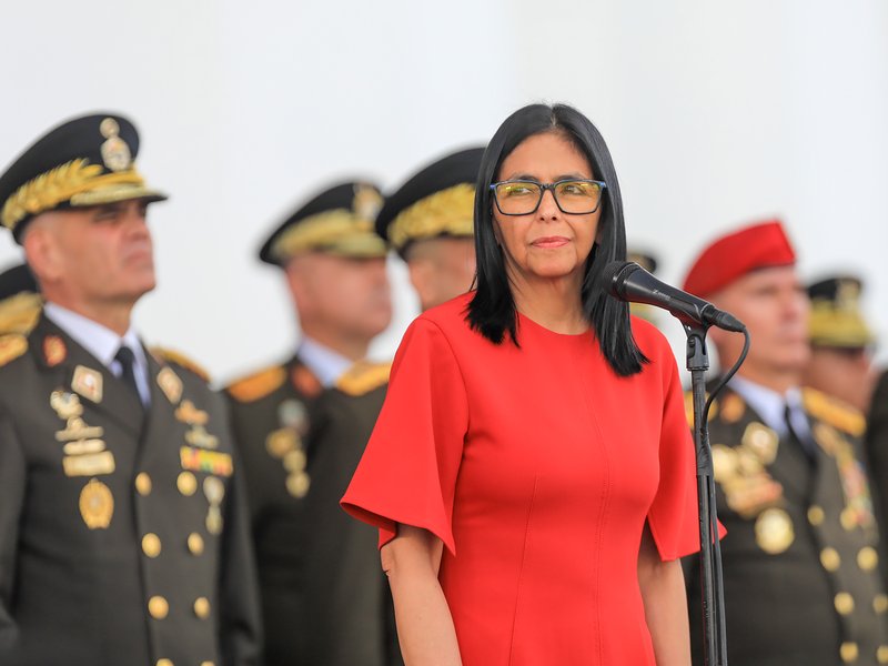 Venezuela's Acting President Delcy Rodriguez to visit India this week, announces MEA (File image)