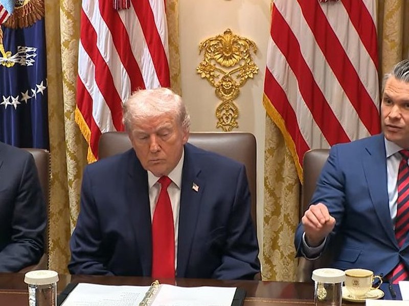 Trump, Hegseth cite raids, deployments in push for deterrence