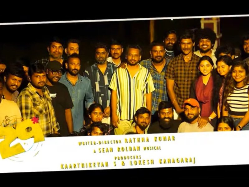 Rathna Kumar's '29 The Film' shooting wrapped up (Photo Credit: Rathna Kumar/X)