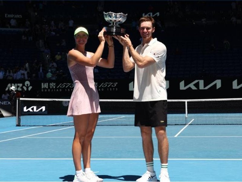 Gadecki and Peers become first pair in 37 years to retain Aus Open mixed doubles title