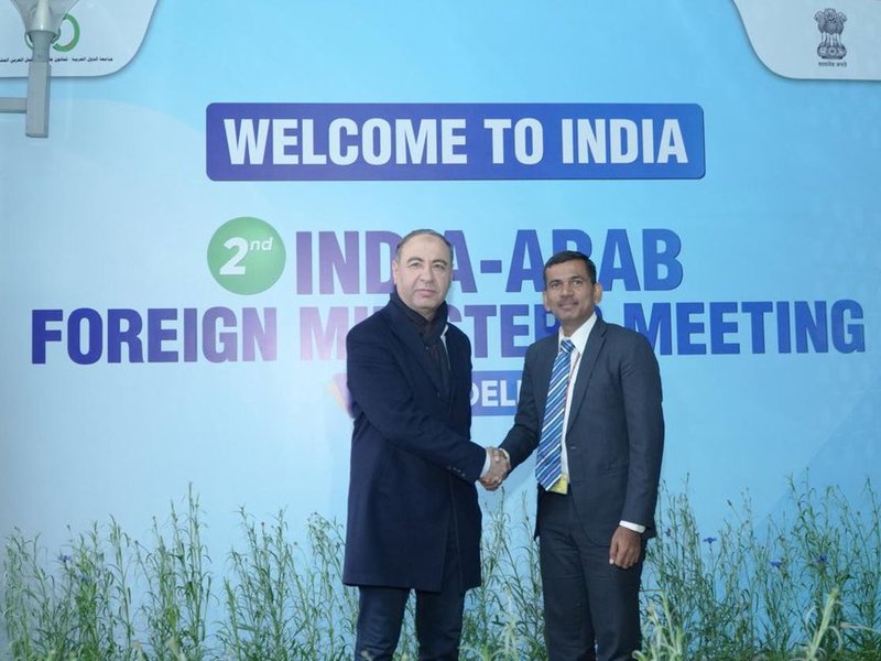 Foreign Ministers arrive in New Delhi for second India-Arab meet
