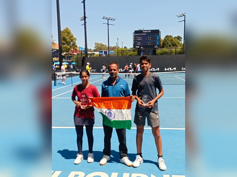Sports Min Mandaviya lauds Jensi Kanabar on winning Aus Open Asia-Pacific Elite 14 & Under Trophy