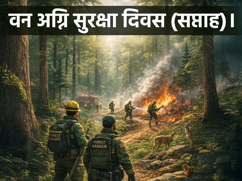 वन अग्नि सुरक्षा सप्ताह: एक घटना से हमारी तैयारी सशक्त, अंतरिक्ष से भी जमीन पर कड़ी नजर
