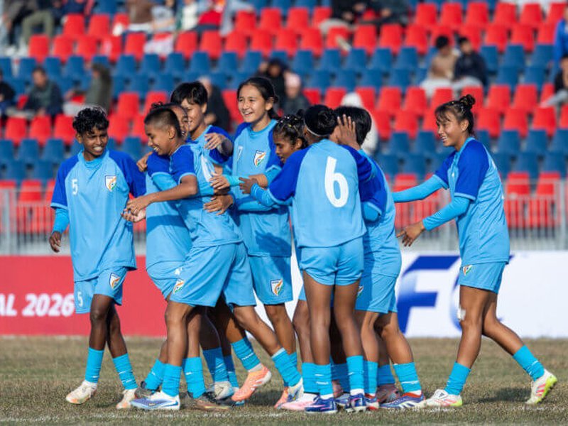 India begin SAFF U19 Women’s C’ship with a win against Nepal (Credit: AIFF)