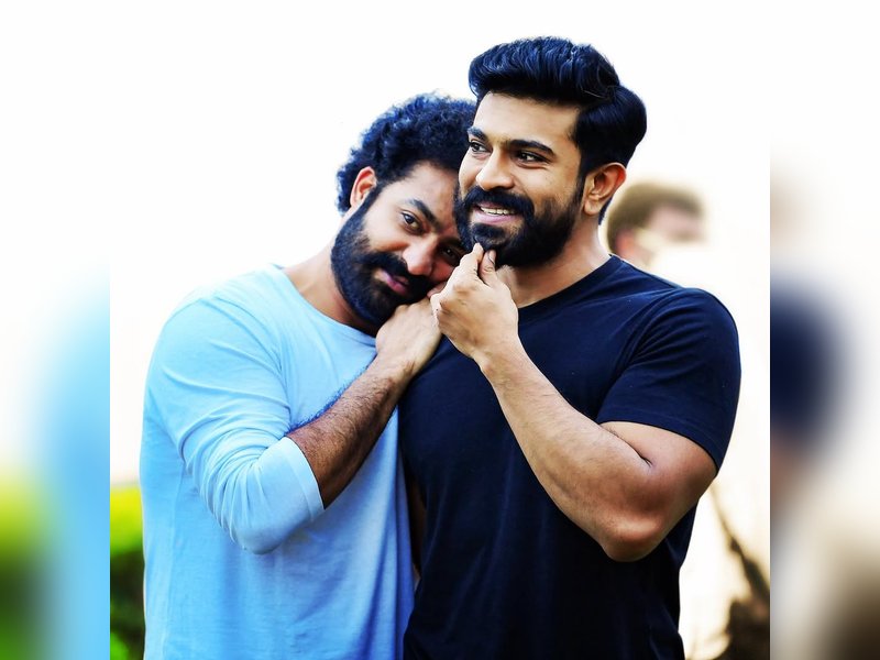 Jr NTR congratulates 'RRR' co-star Ram Charan on the arrival of twins