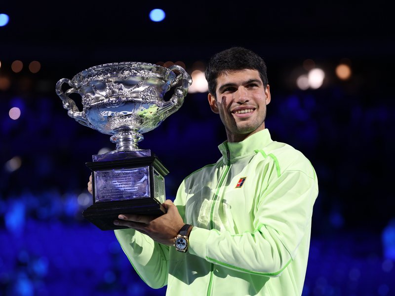 'It was a joy to watch': Sachin Tendulkar congratulates Alcaraz on Australian Open win (Credit: X/Aus Open)