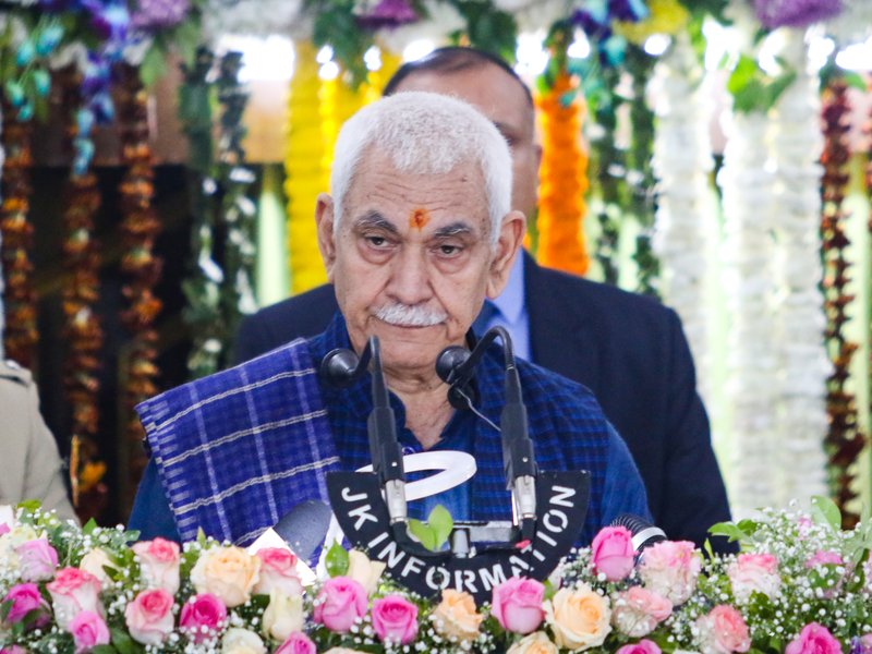 Post-Pahalgam terror attack, 1.78 crore tourists visited J&K making loud statement of faith in goodwill of local people: L-G Sinha