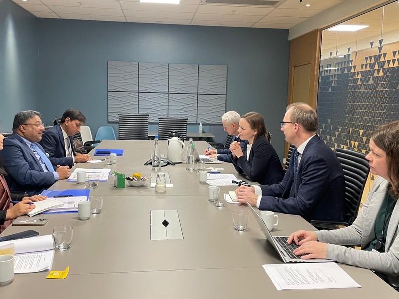 India and Norway discuss initiatives to strengthen economic ties