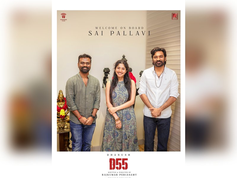 Sai Pallavi comes onboard Dhanush-starrer #D55 (Photo Credit: Wunderbar Productions/X)