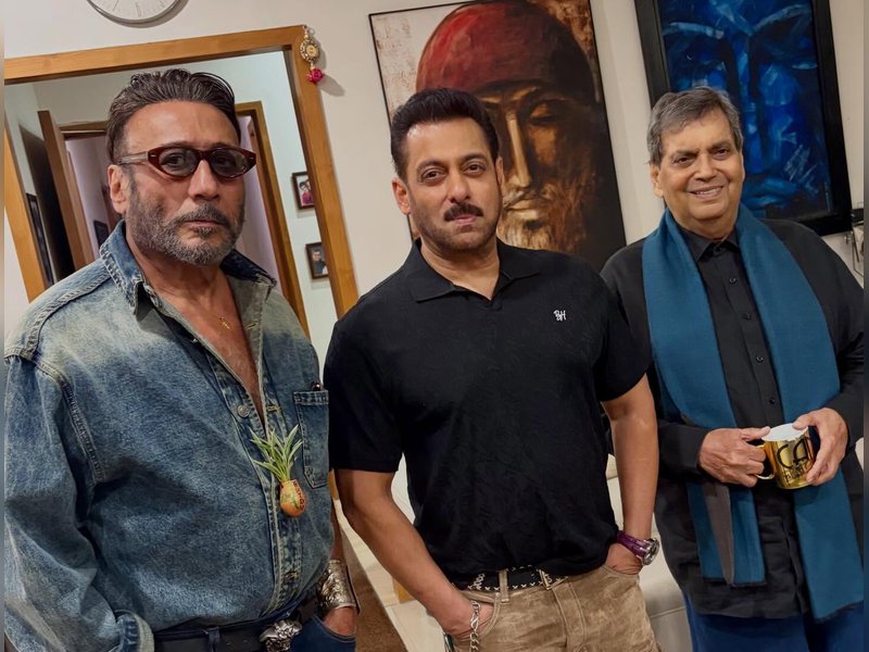 Salman Khan joined Jackie Shroff’s birthday celebrations at a short notice
