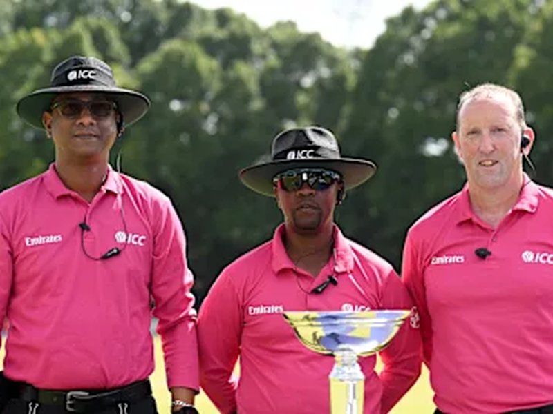 ICC announce match officials for U19 Men’s Cricket World Cup 2026 semi-finals (Credit: ICC)