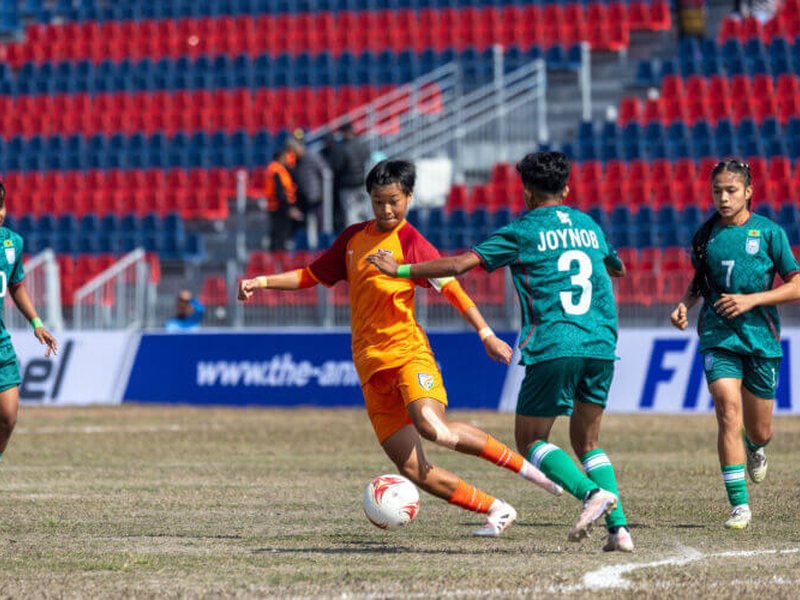 Young Tigresses suffer defeat against Bangladesh (Credit: AIFF)