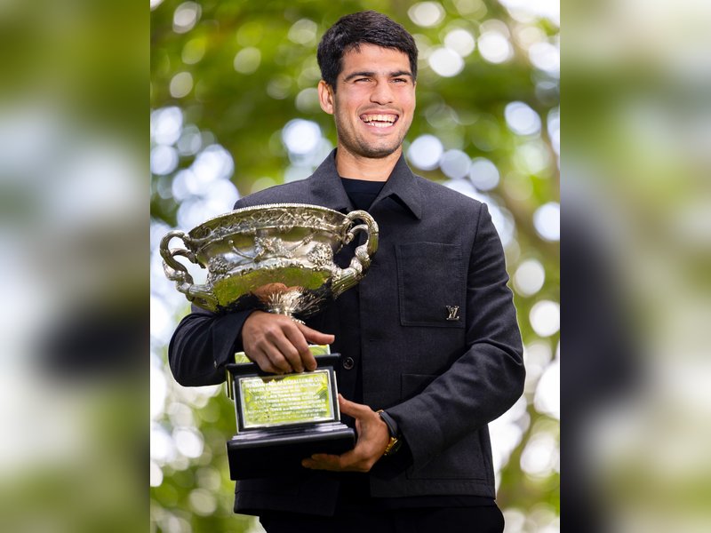 Carlos Alcaraz pulls out of Wimbledon and the Queen's Club Championships owing to lingering wrist injury. Photo credit: ATP Tour