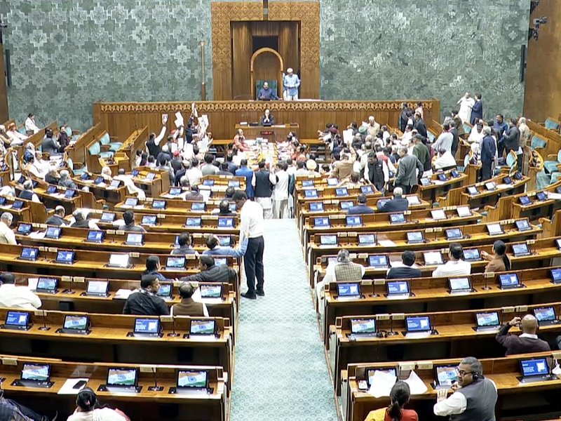 Amid Oppn uproar over Ladakh standoff issue, Lok Sabha adjourned minutes after reconvening