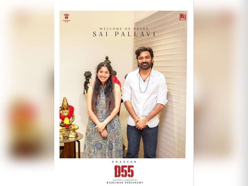 Sai Pallavi thanks #D55 director Rajkumar Periasamy for his welcome; discloses she is 'nervously excited' (Photo Credit: Rajkumar Periasamy/X)