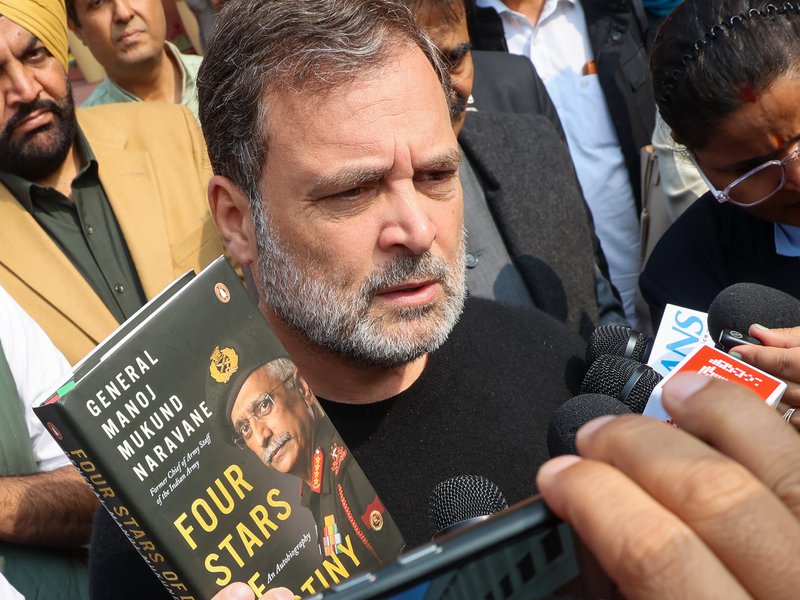 Haven't seen myself, can't say where it came from: Ex-Army chief on Rahul's claims about unpublished book