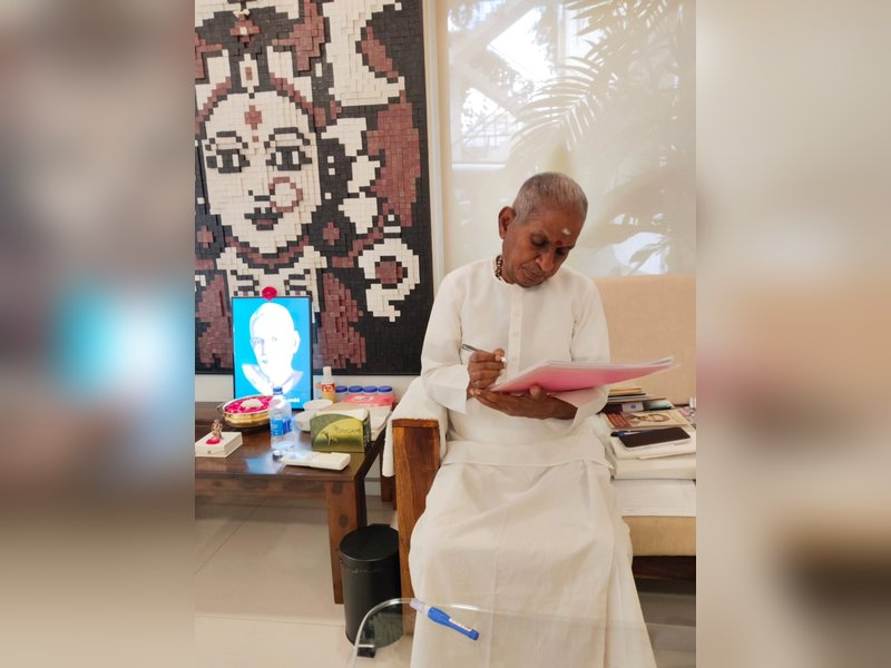 Ilaiyaraaja drops an update on his second symphony! (Photo Credit: Ilaiyaraaja/Instagram)