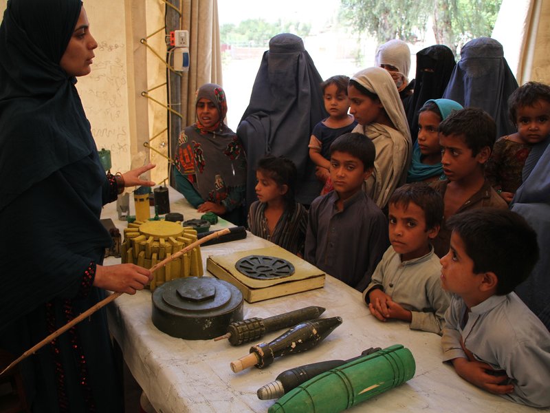 87 killed, 333 injured in unexploded ordnance incidents in Afghanistan over past year (File image)