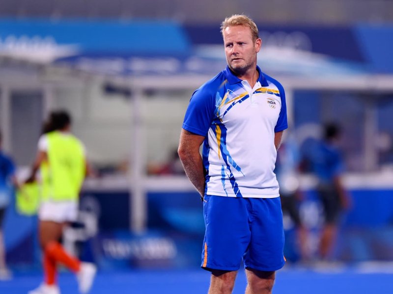 Indian women’s hockey coach Sjoerd Marijne emphasises fitness and team unity as key focuses before Asian Games 2026 (Credit: SAI)