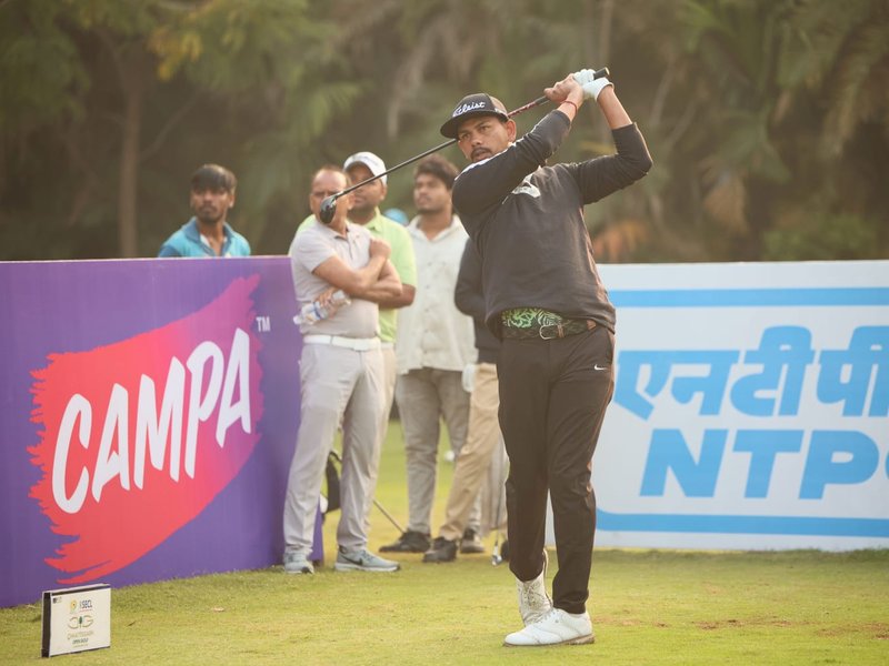 Chhattisgarh Open: Akshay Sharma continues domination with second straight bogey-free 60, enjoys three-shot lead (Credit: PGTI)