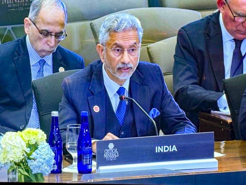 EAM Jaishankar backs minerals bloc at US meet