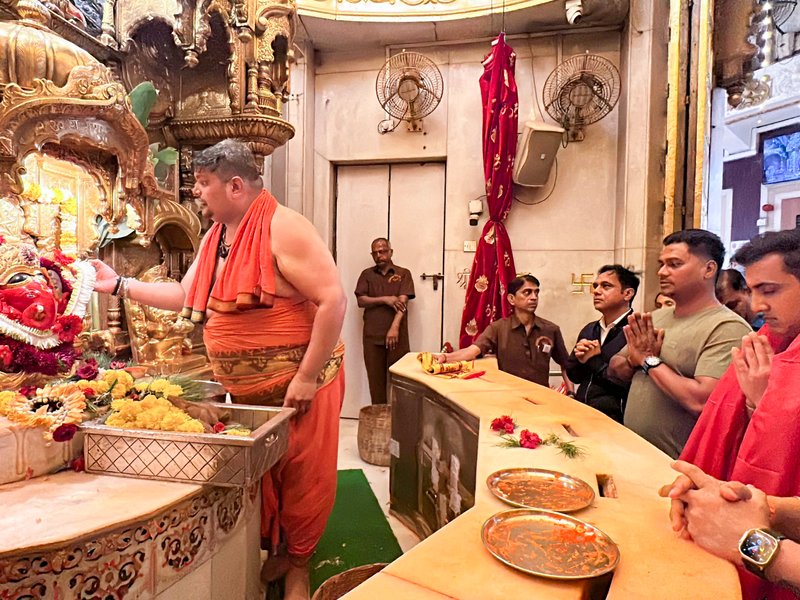Head coach Gautam Gambhir seeks blessings at Khatu Shyam temple