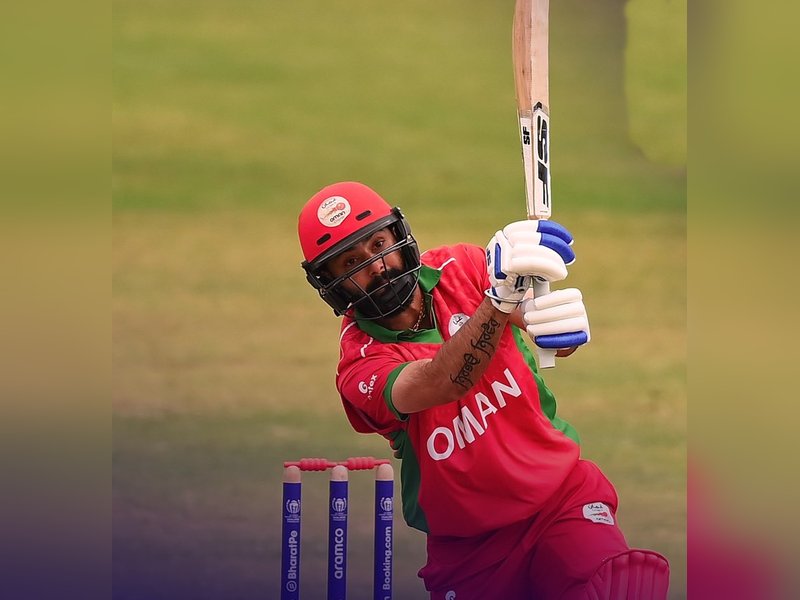 टी20 वर्ल्ड कप वार्म-अप: जतिंदर की तूफानी पारी, ओमान ने जिम्बाब्वे को 4 विकेट से हराया