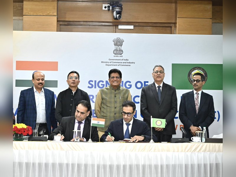 भारत ने जीसीसी देशों के साथ एफटीए के लिए उठाया बड़ा कदम, टीओआर पर साइन किए 