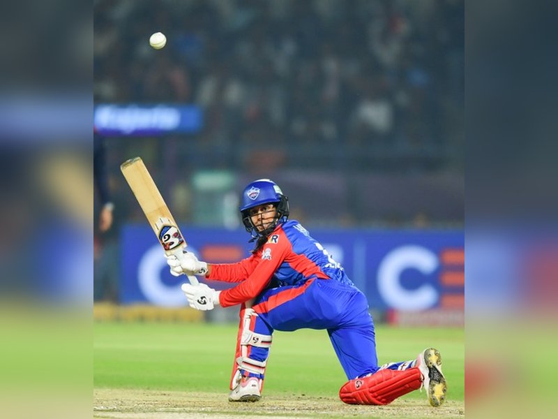 Jemimah Rodrigues, Laura Wolvaardt, Chinelle Henry propel Delhi Capitals to 203/4 in decider against Royal Challengers Bengaluru in final of the 2026 Women’s Premier League (WPL) at the BCA Stadium in Kotambi, Vadodara, on Thursday. Photo credit: IANS