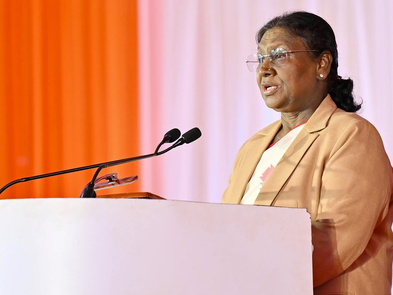 'भारत एआई इम्पैक्ट समिट' ग्लोबल एआई का लाभ उठाकर लोगों के हितों में काम करने में अहम भूमिका निभाएगी : राष्ट्रपति मुर्मु