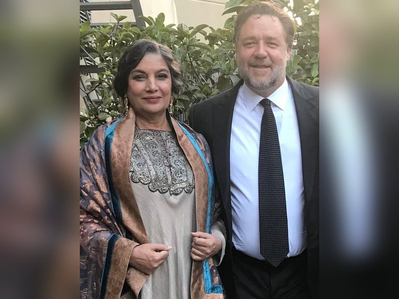 Shabana Azmi calls herself a Russell Crowe admirer: 'A Beautiful Mind continues to haunt me'