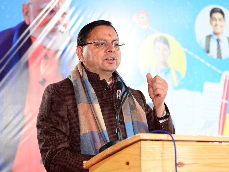 'परीक्षा पे चर्चा' अब राष्ट्रीय आंदोलन, स्कूली परीक्षा परिपक्व होने का एक पड़ाव है : सीएम धामी