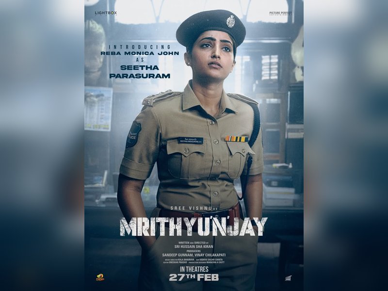 Reba John plays Sita Parasuram in Sree Vishnu-starrer ‘Mrithunjay’ (Photo Credit: Reba John/Instagram)
