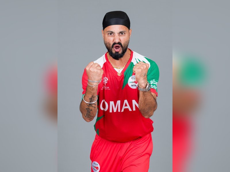 Oman's homegrown star Sufyan Mehmood is keen to make big impact in the ICC Men's T20 World Cup 2026. Photo credit: ICC