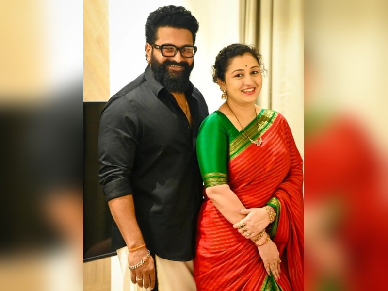 Rishab Shetty says 'life feels better when you hold my hand' on 9 years of marital bliss  