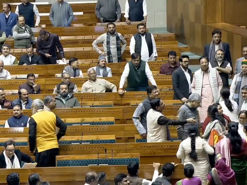 Kiren Rijiju shares video of Feb 4 LS proceedings, says BJP MPs showed restraint