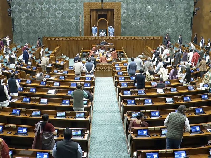 One minute into proceedings, LS adjourned amid Oppn uproar