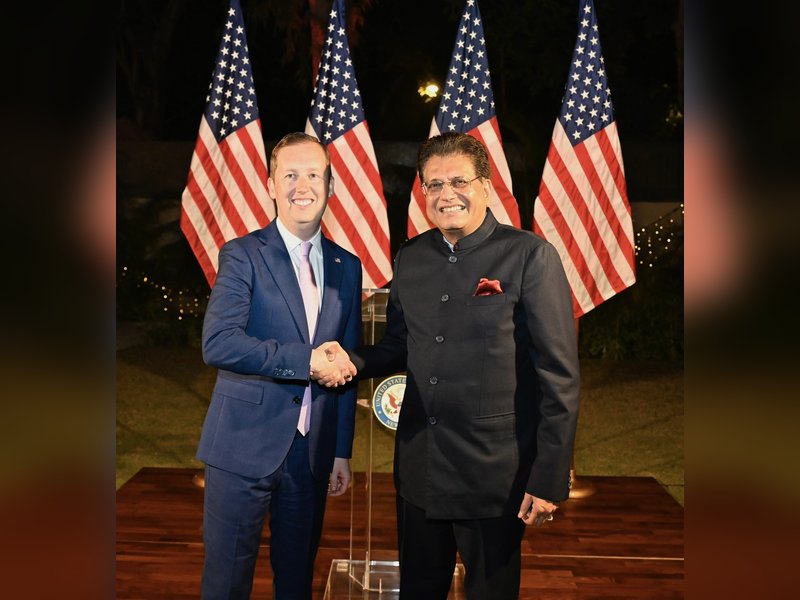 गोर के रिसेप्शन पार्टी में शामिल हुए पीयूष गोयल, बोले- भारत-अमेरिका साझेदारी नई ऊंचाइयों पर पहुंचेगी